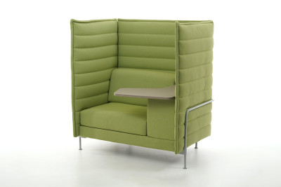 Vitra Alcove Plus Work Sofa Stoff / Grün