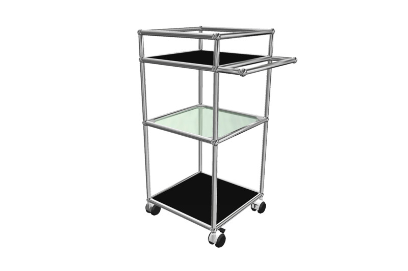 USM Haller Serving Cart Graphit Black RAL 9011