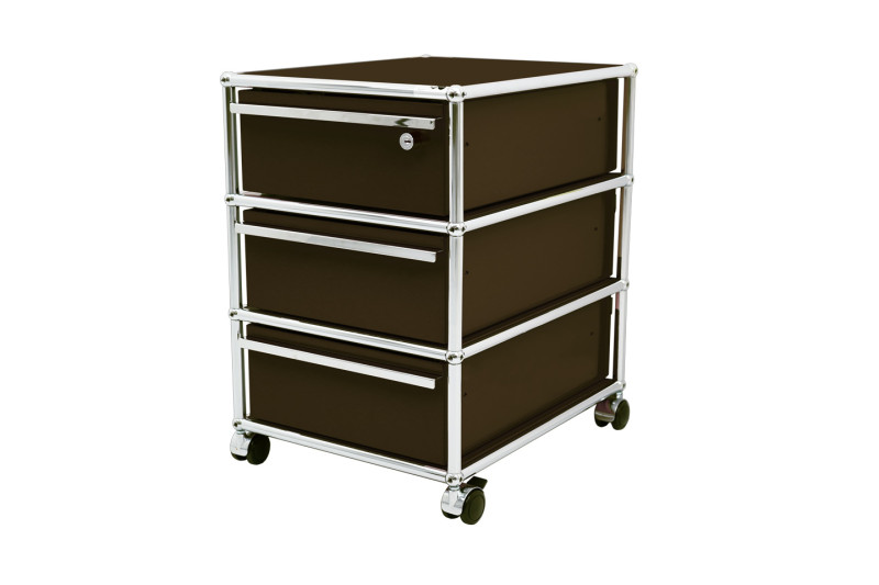 USM Haller Rollcontainer USM Braun