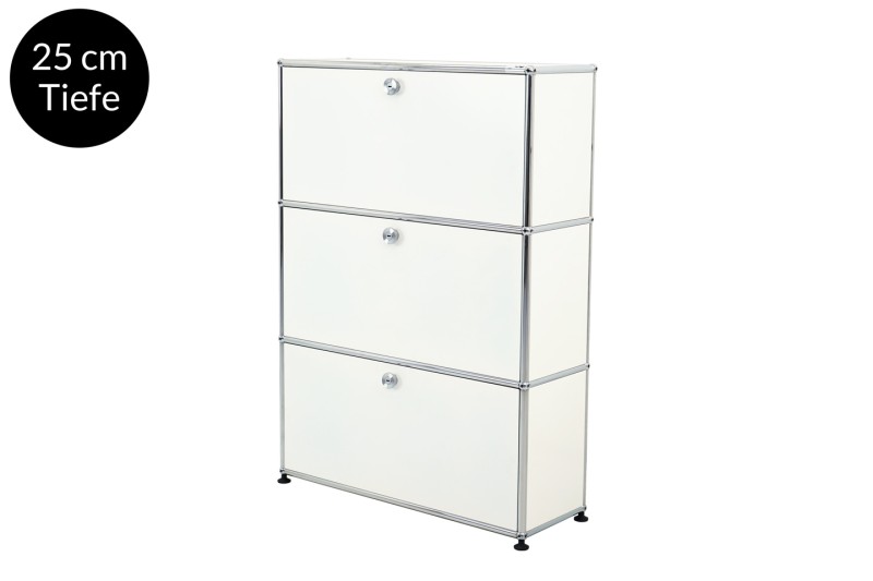 USM Haller Sideboard Reinweiß RAL 9010 *25 cm Tiefe*