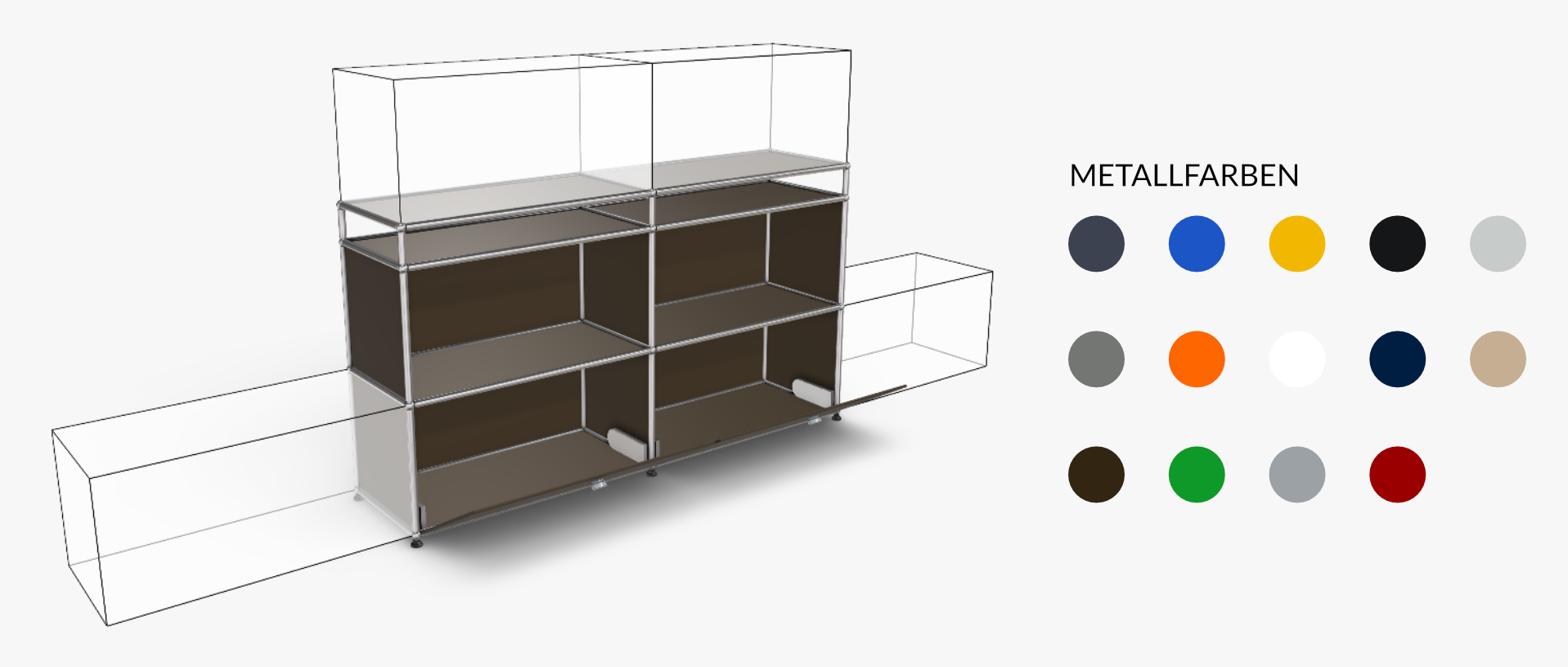 USM-Haller-Konfigurator-Sideboard-Braun