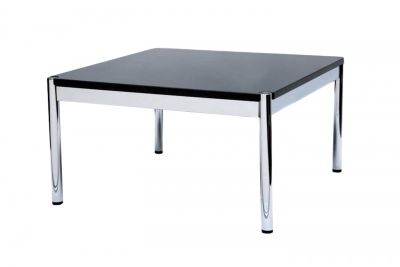 USM Haller Side Table Granite / Black 75 x 75 cm