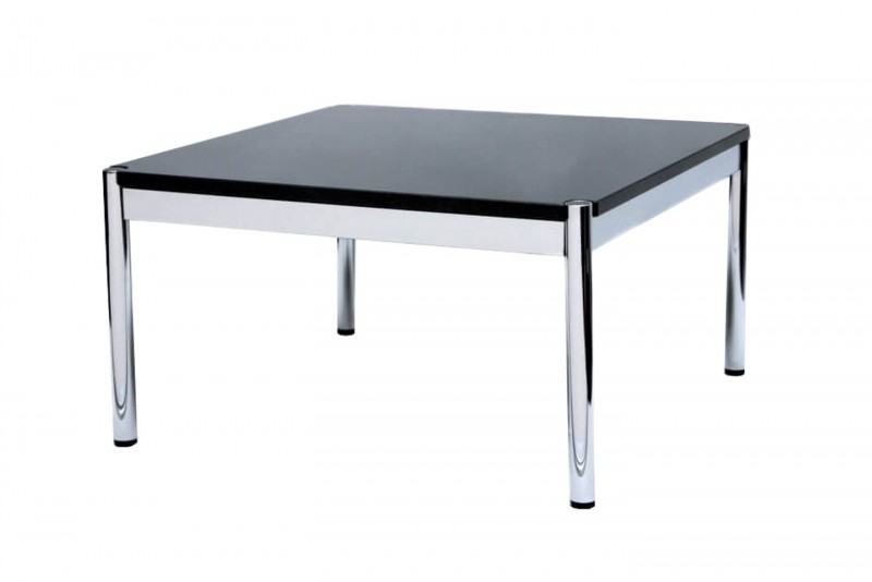 USM Haller Beistelltisch Granit / Schwarz 75 x 75 cm