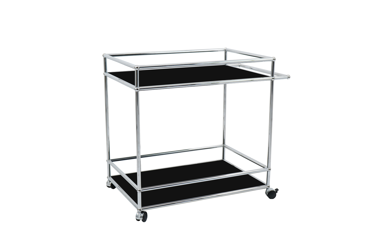 USM Haller Serving Cart Graphite Black RAL 9011 Serving carts USM
