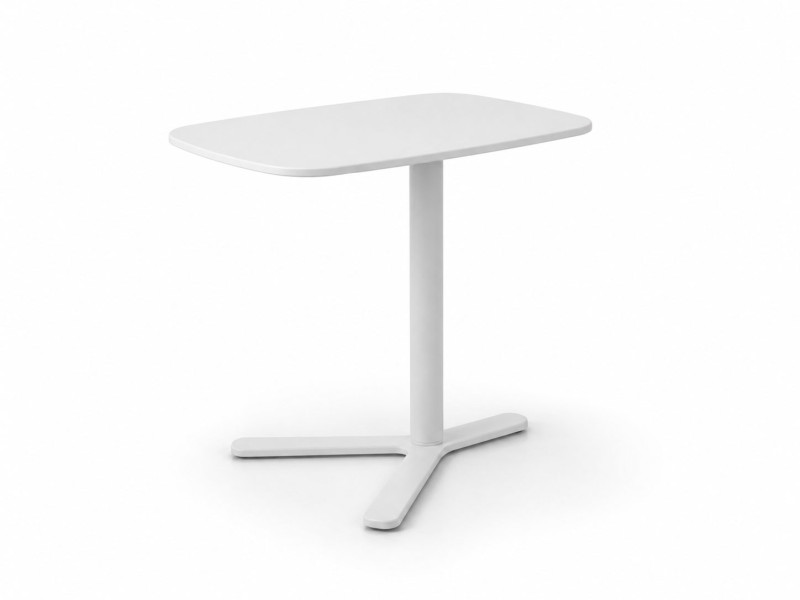 Mesita auxiliar La Palma YO T80E / Blanca / 42 cm x 55 cm