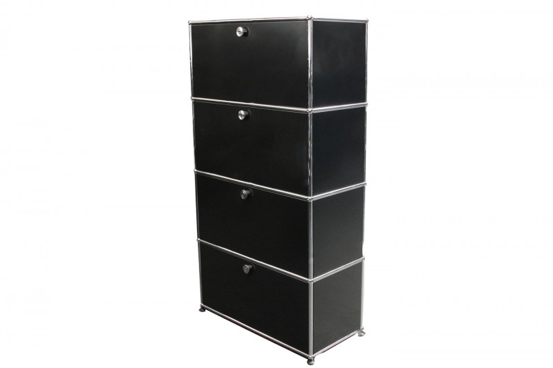 USM Haller Étagère Murale Noir Graphite RAL 9011
