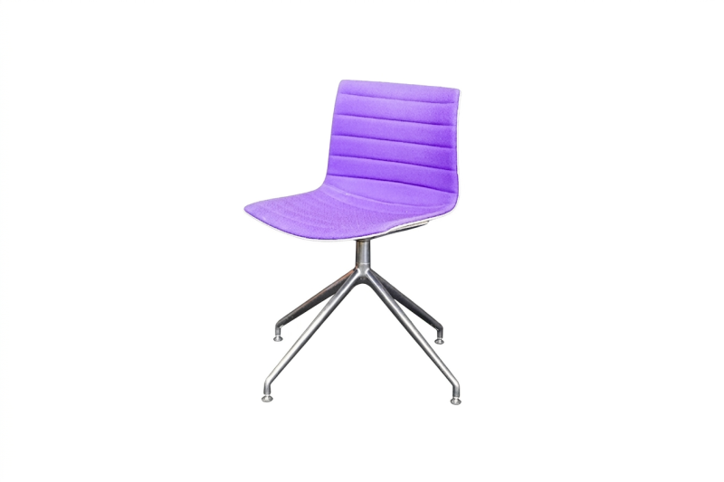 Arper Duna 02 Chair Fabric / Lilac