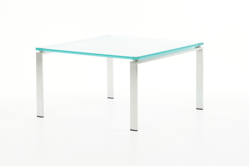 Walter Knoll Foster 500 Beistelltisch satiniertes Glas 65 x 65 cm