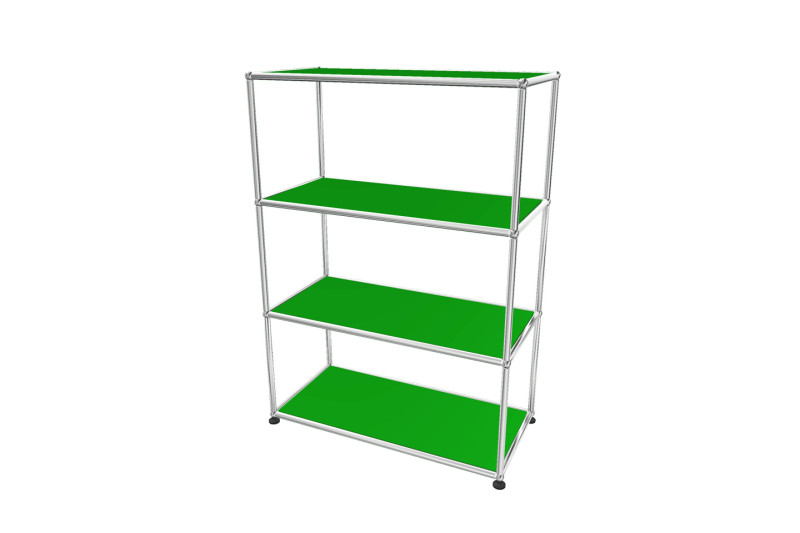 USM Haller Regal / Bücherregal in Breite 75 cm x Tiefe 35 cm