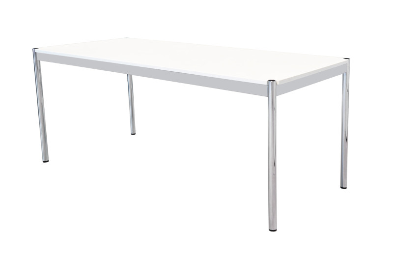 USM Haller Desk Granite / White 175 x 75 cm