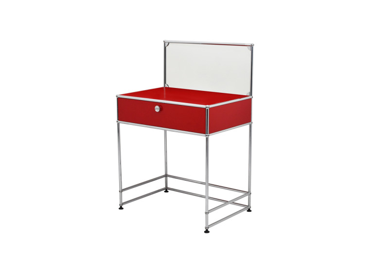 USM Haller Dressing Table / Console Table USM Ruby Red