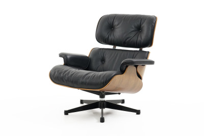 Vitra Eames Lounge Chair Leather / Black