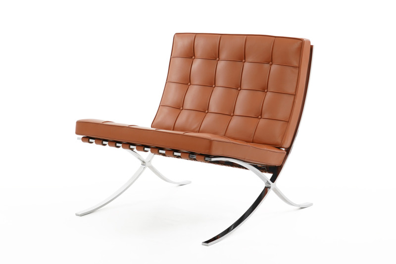 Knoll International Barcelona Chair Cuir / Conac