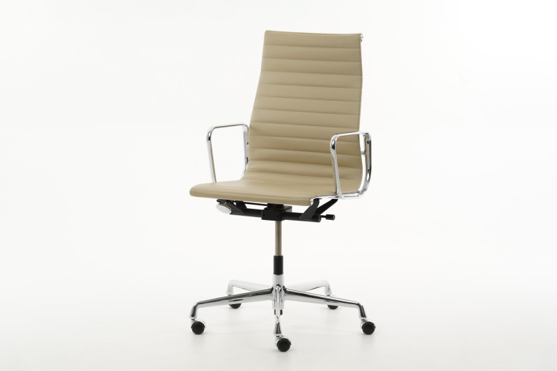 Vitra EA 119 leather / beige
