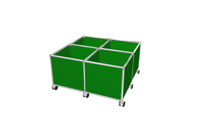 USM Haller 4er Blumenkasten / 70 x 70 cm