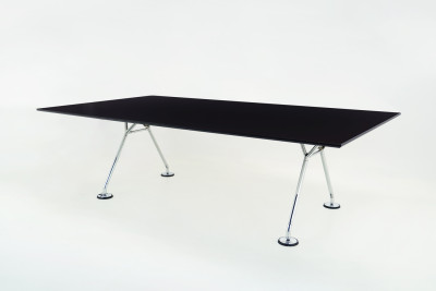 Tecno Nomos Konferenztisch Kunstharz / Schwarz 240 x 140 cm