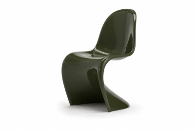 Vitra Panton Chair Classic / Olivgrün RAL 6003 / Hochglanz *Sonderedition*