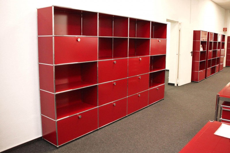 Usm Haller Wall Shelf Ruby Red