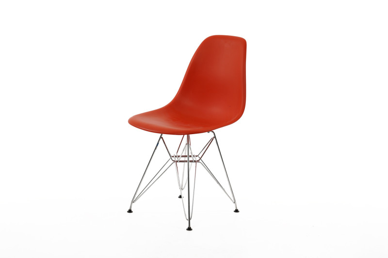 Vitra Eames Plastic Side Chair DSR / Rot / Orange