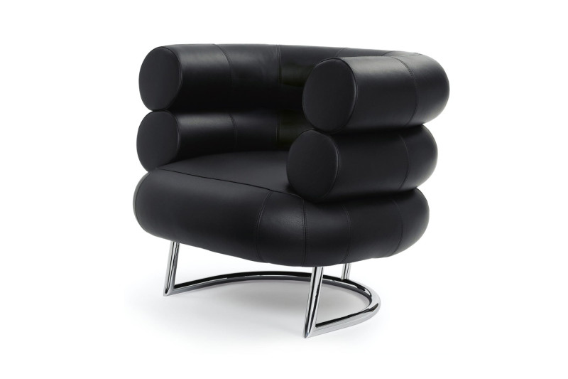 ClassiCon Bibendum Sessel Leder / Schwarz