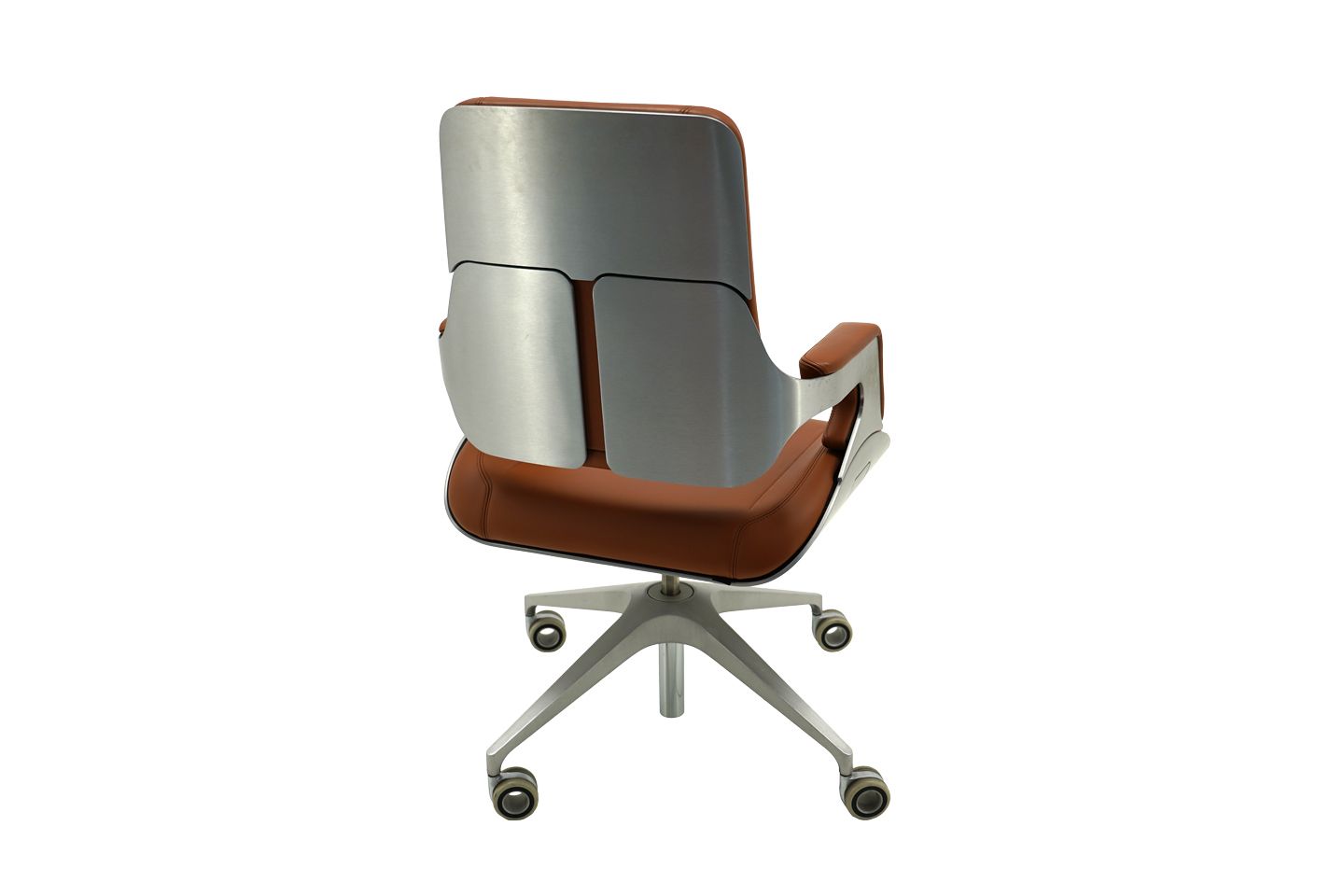 Interstuhl Silver 262S Leather / Brown | Bürodrehstühle 