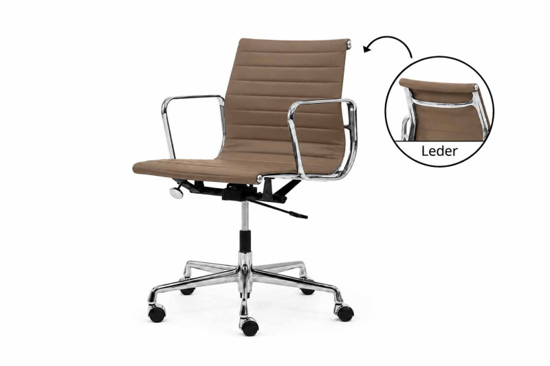 Vitra EA 117 Leder / Hellbraun