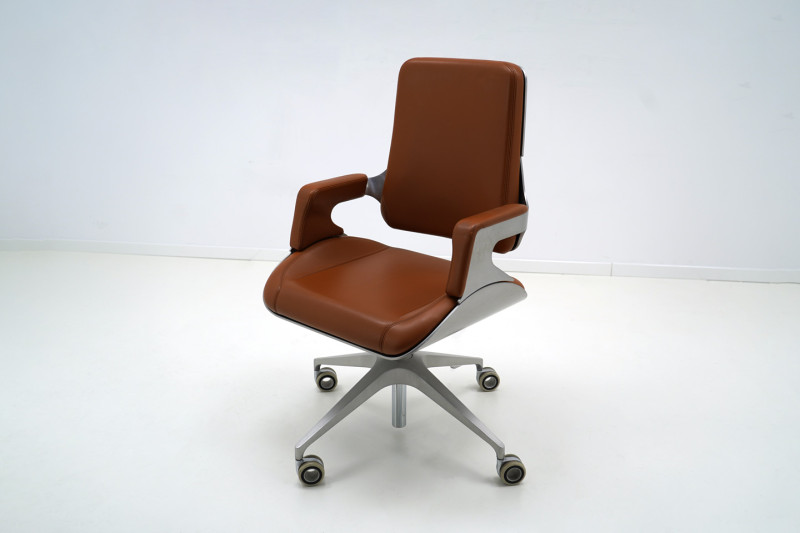 Interstuhl Silver 262S Cuir / Marron Clair