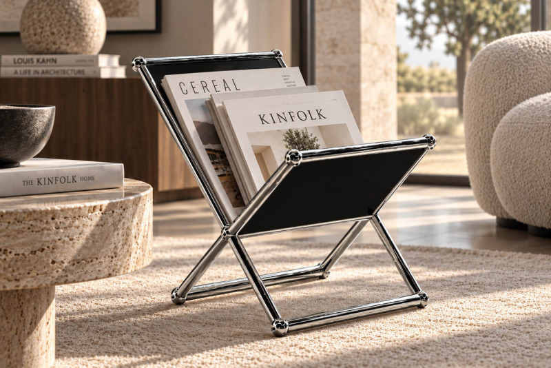 USM Haller Porte-revues noir graphite RAL 9011