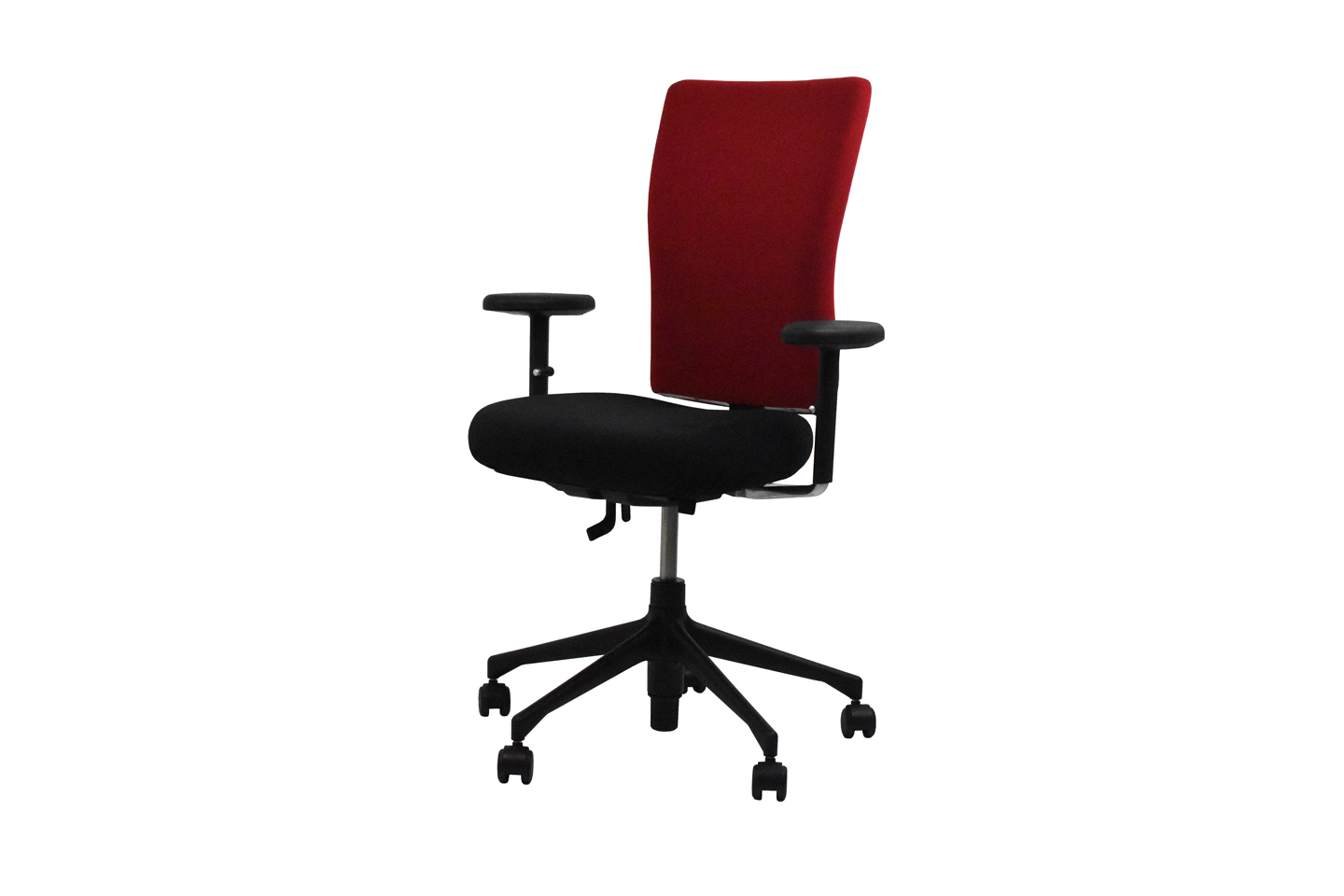 Vitra T Chair Office Swivel Chair Fabric Red Black Office Swivel Chairs Vitra Design Classics English