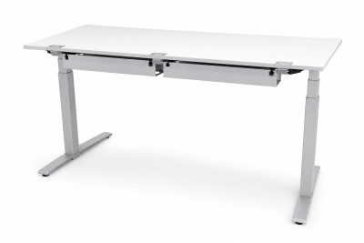 König + Neurath TALO.S elektr. höhenverstellbar / Weiß 180 x 80cm