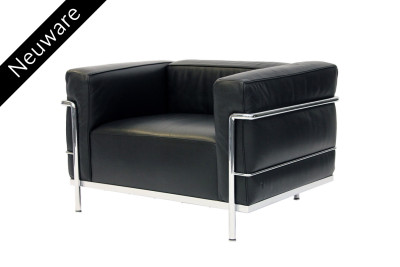 Cassina LC3 Le Corbusier Sessel Leder / Schwarz