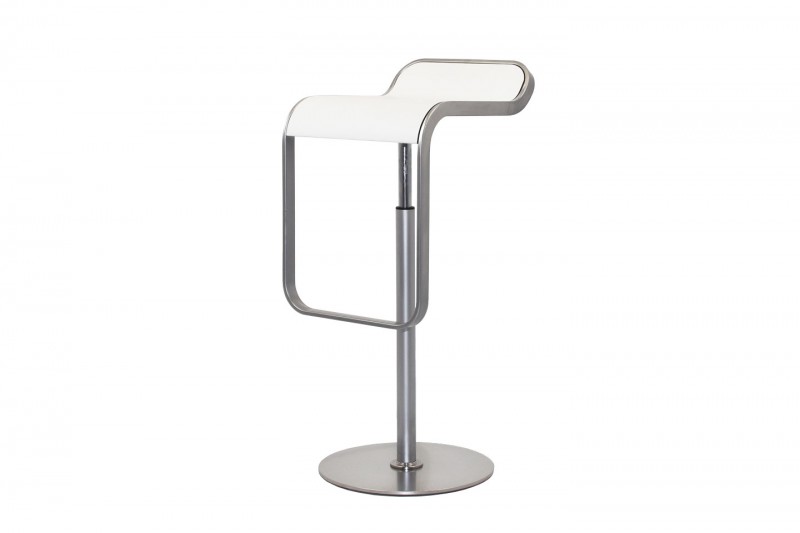 La Palma Barhocker Lem Kunststoff / Weiß