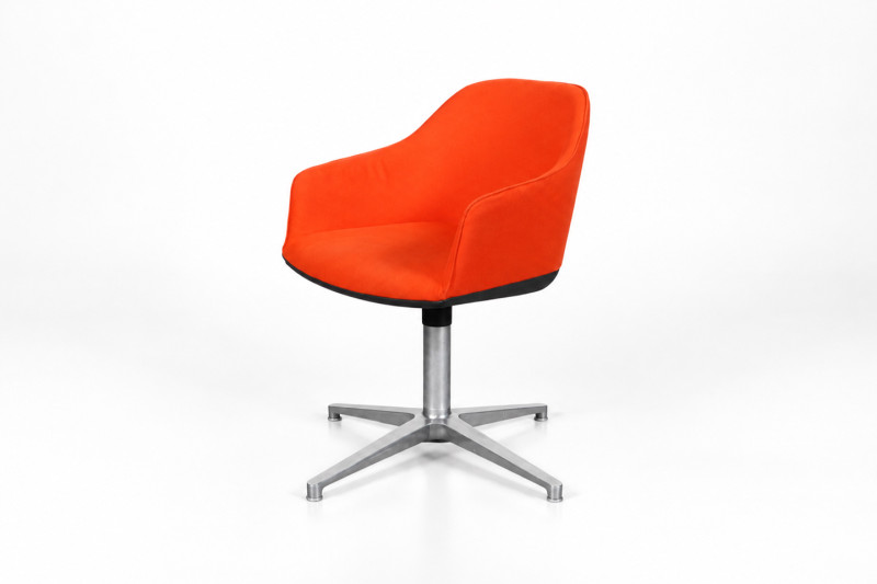 Vitra Softshell Chair Stoff / Orange
