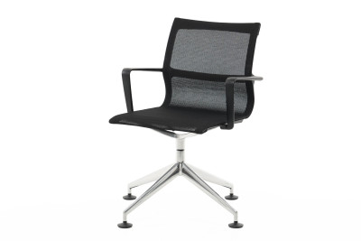 Vitra Physix Conference Konferenzstuhl Netz / Schwarz