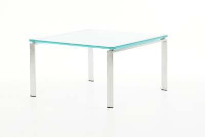 Walter Knoll Foster 500 Beistelltisch satiniertes Glas 65 x 65 cm