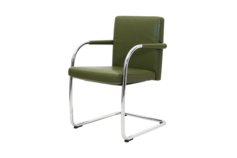 Vitra VisaSoft Chair Leather / Green
