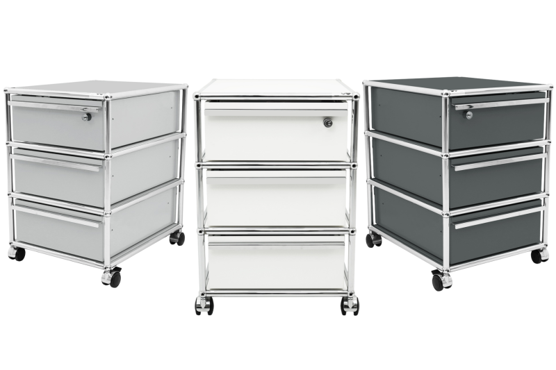 USM Haller Rollcontainer in verschiedenen Ausführungen