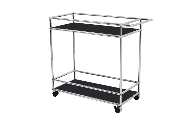 USM Haller Serving Cart Graphite Black RAL 9011