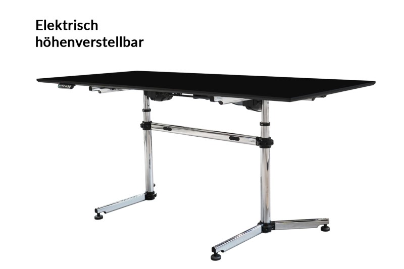 USM Kitos E Bureau Résine Synthétique / Blanc 180 x 80 cm
