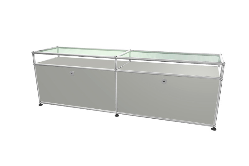 USM Haller Sideboard mit Glastablaren