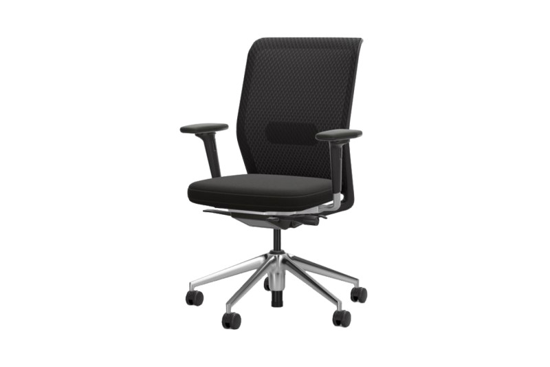 Vitra ID Diamond Mesh Bürodrehstuhl Stoff / Schwarz