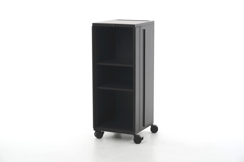 Vitra Mobile Elements Rollcontainer Metall / Schwarz