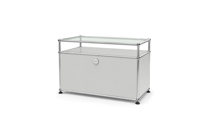 USM Haller TV-Board / Lowboard mit Glastablar