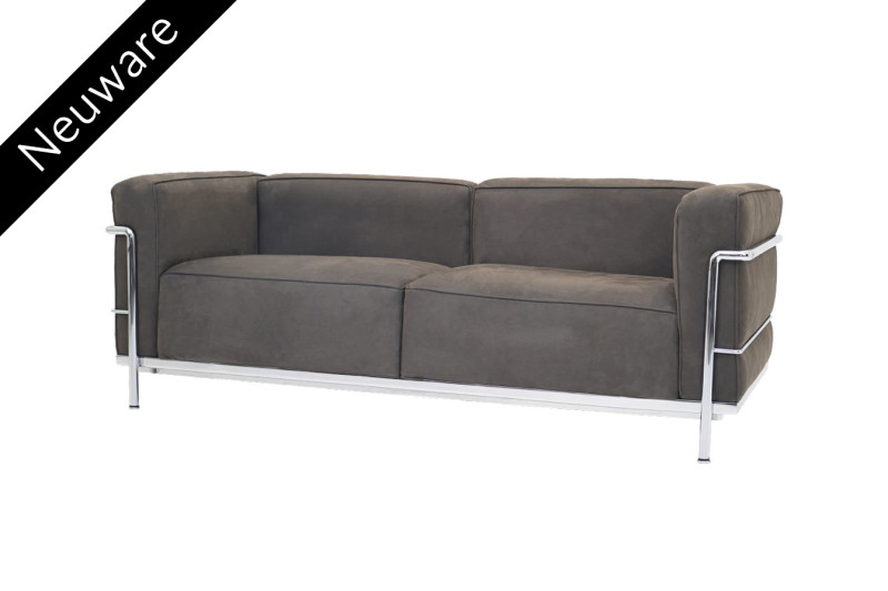 Cassina LC3 Le Corbusier Sofá 2 plazas ante / gris