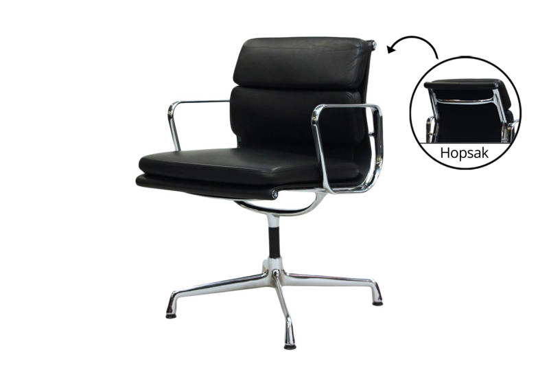 Vitra EA Piel / Negro