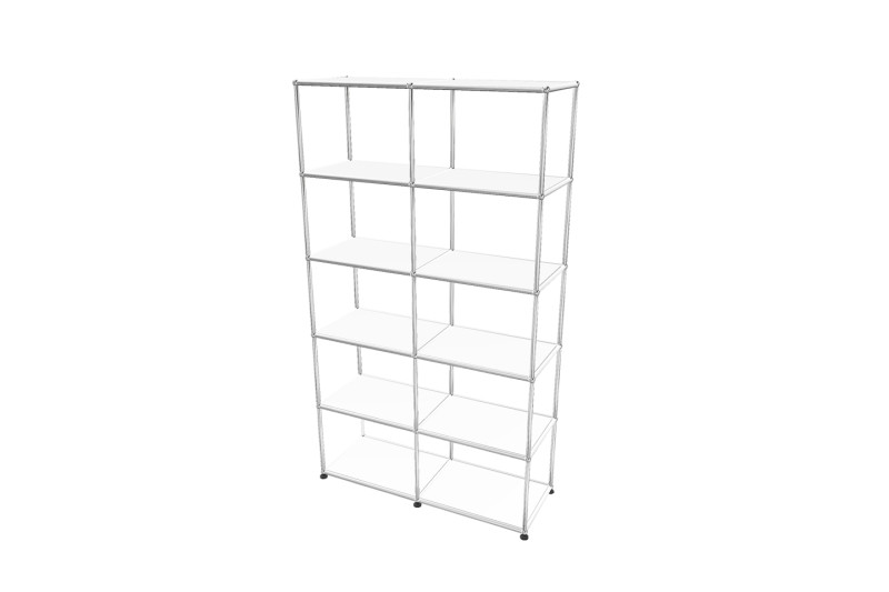 USM Haller Regal / Bücherregal in Breite 100 cm x Tiefe 35 cm