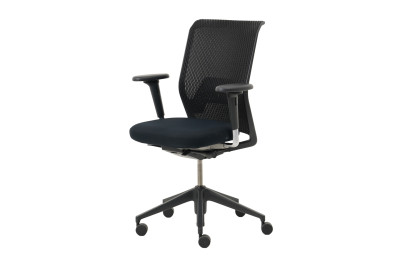 Vitra ID Mesh Siège de bureau tissu / gris clair
