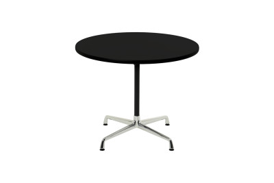Vitra Eames Contract Table Kunstharz / Schwarz Ø 90 cm