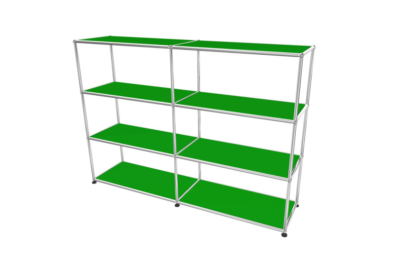 USM Haller Regal / Bücherregal in Breite 150 cm x Tiefe 35 cm