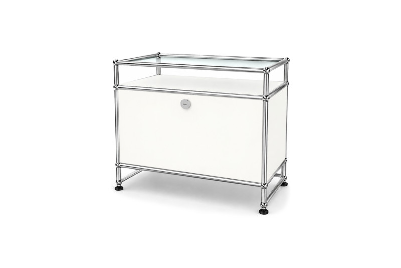 USM Haller TV-Board / Lowboard mit Glastablar